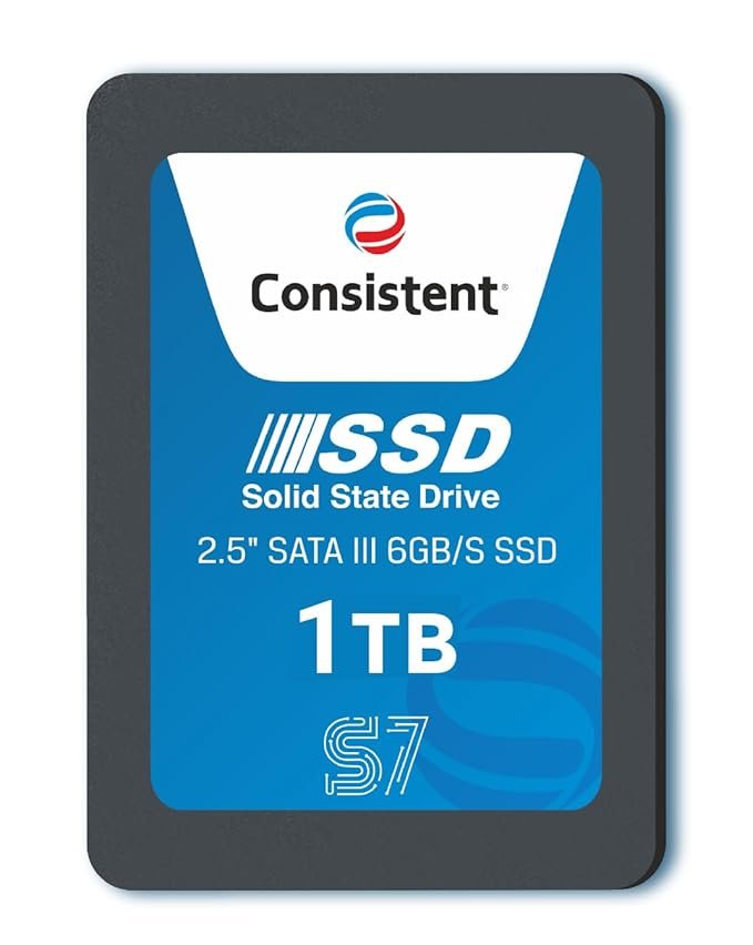 Consistent 2.5 1 TB SSD