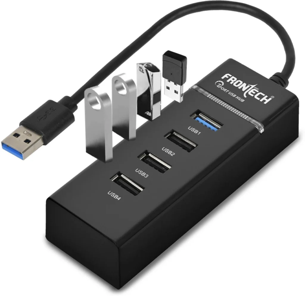 Frontech 4 Port USB Hub Dock